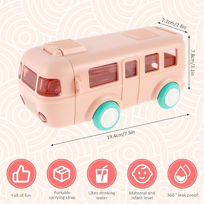 Contemporary 2-in-1 Toy Bus for Kids