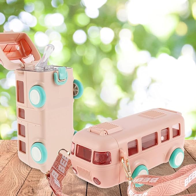 Contemporary 2-in-1 Toy Bus for Kids