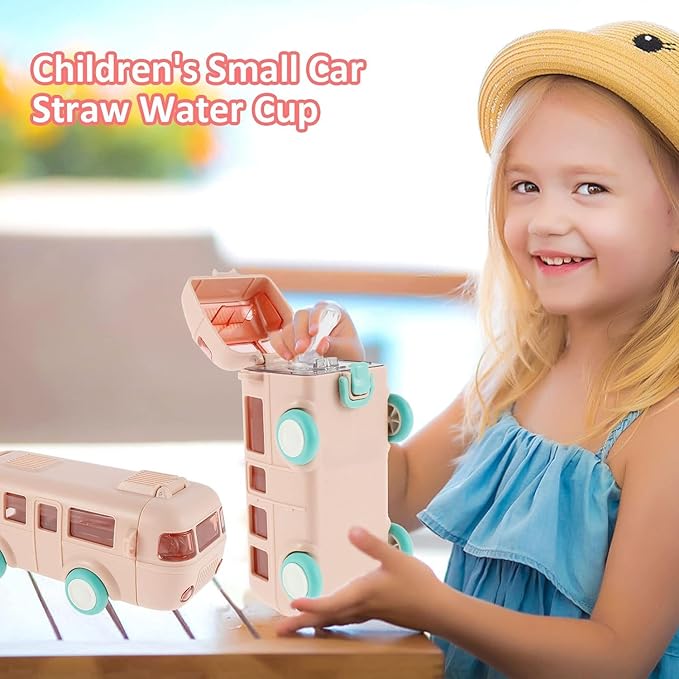 Contemporary 2-in-1 Toy Bus for Kids